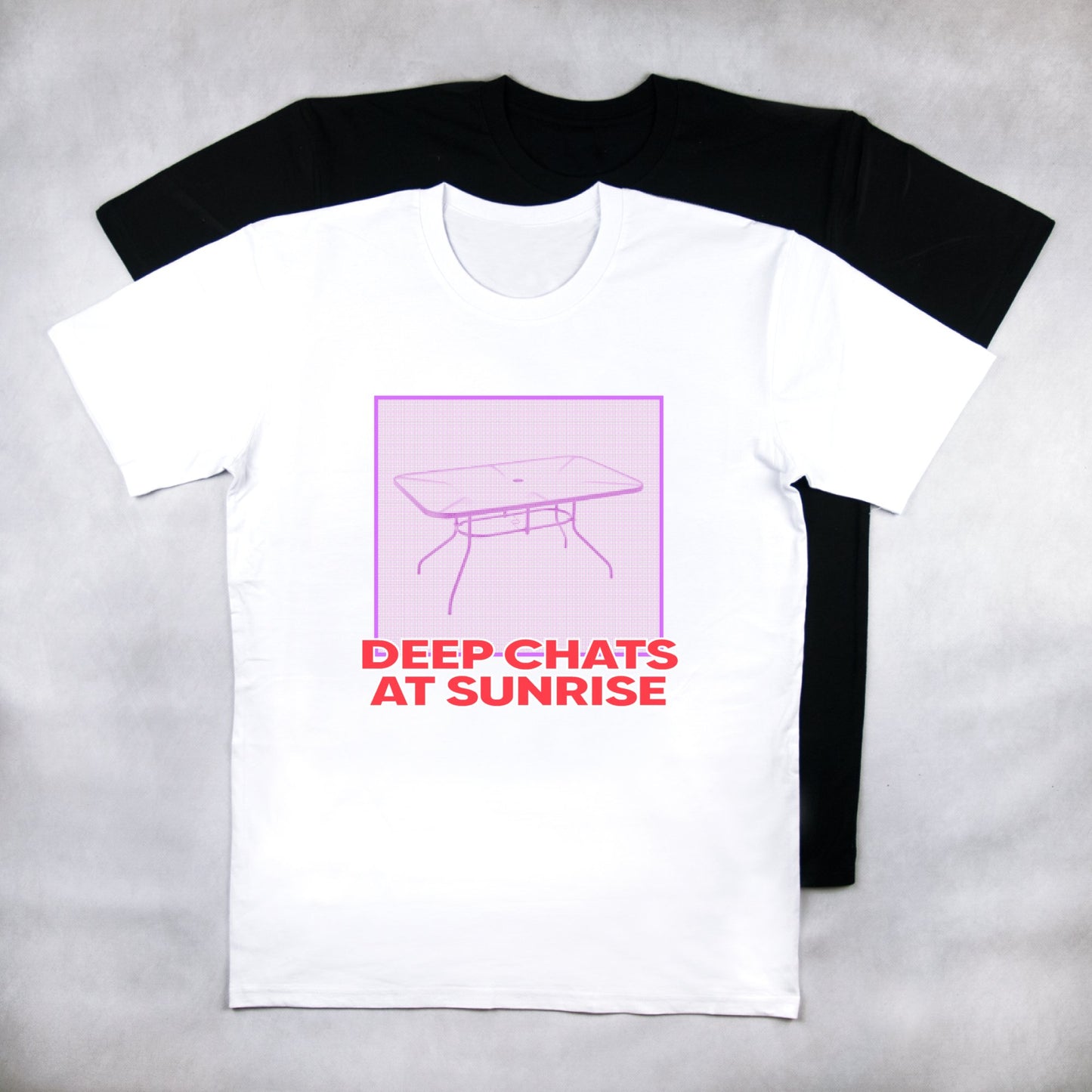Deep Chats At Sunrise Tee
