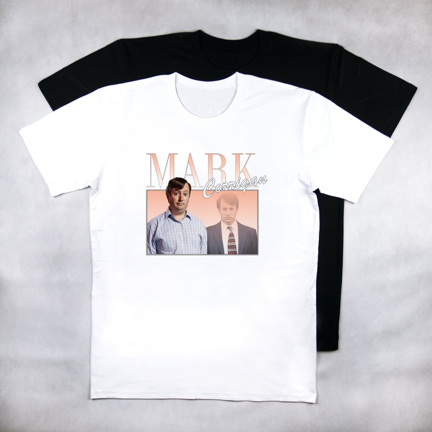 Classy Duds Short Sleeve T-Shirts Mark Corrigan Commemorative Tee