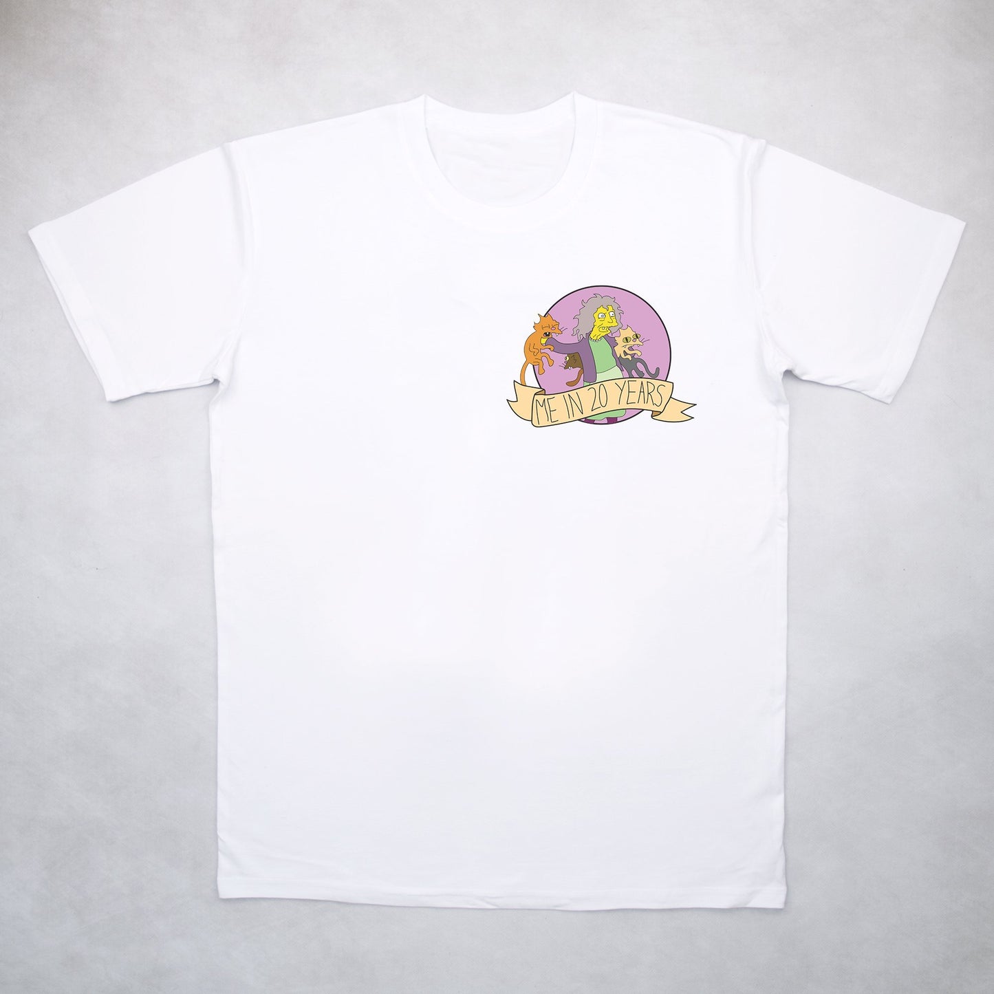 Classy Duds Short Sleeve T-Shirts Me In 20 Years Tee