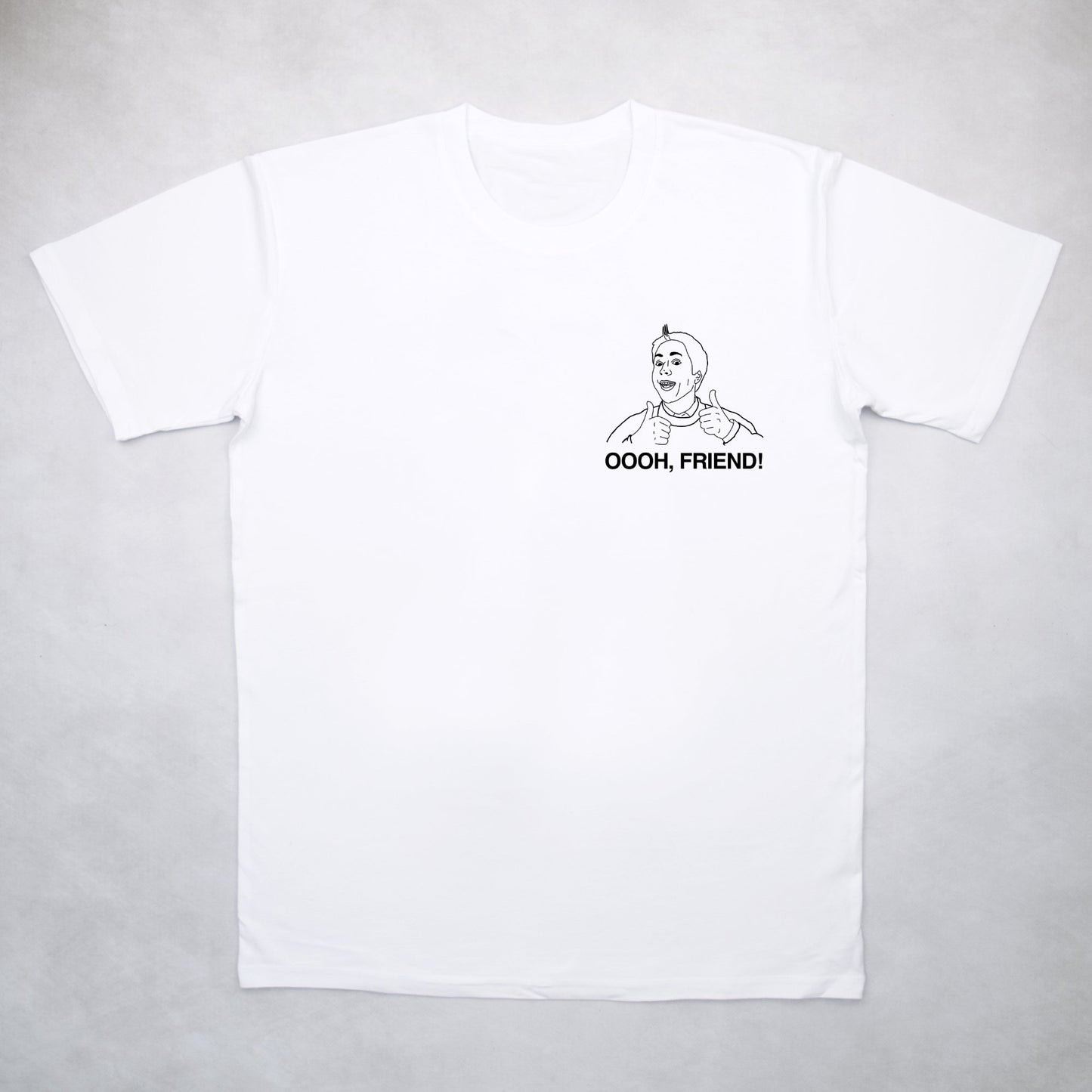 Classy Duds Short Sleeve T-Shirts Oooh Friend Tee