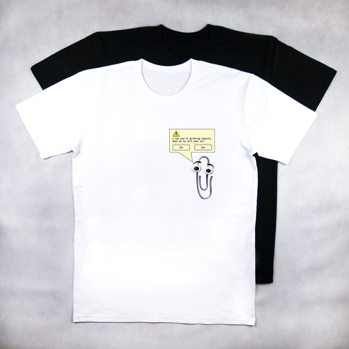 Classy Duds Short Sleeve T-Shirts Paper Clip Guy Tee