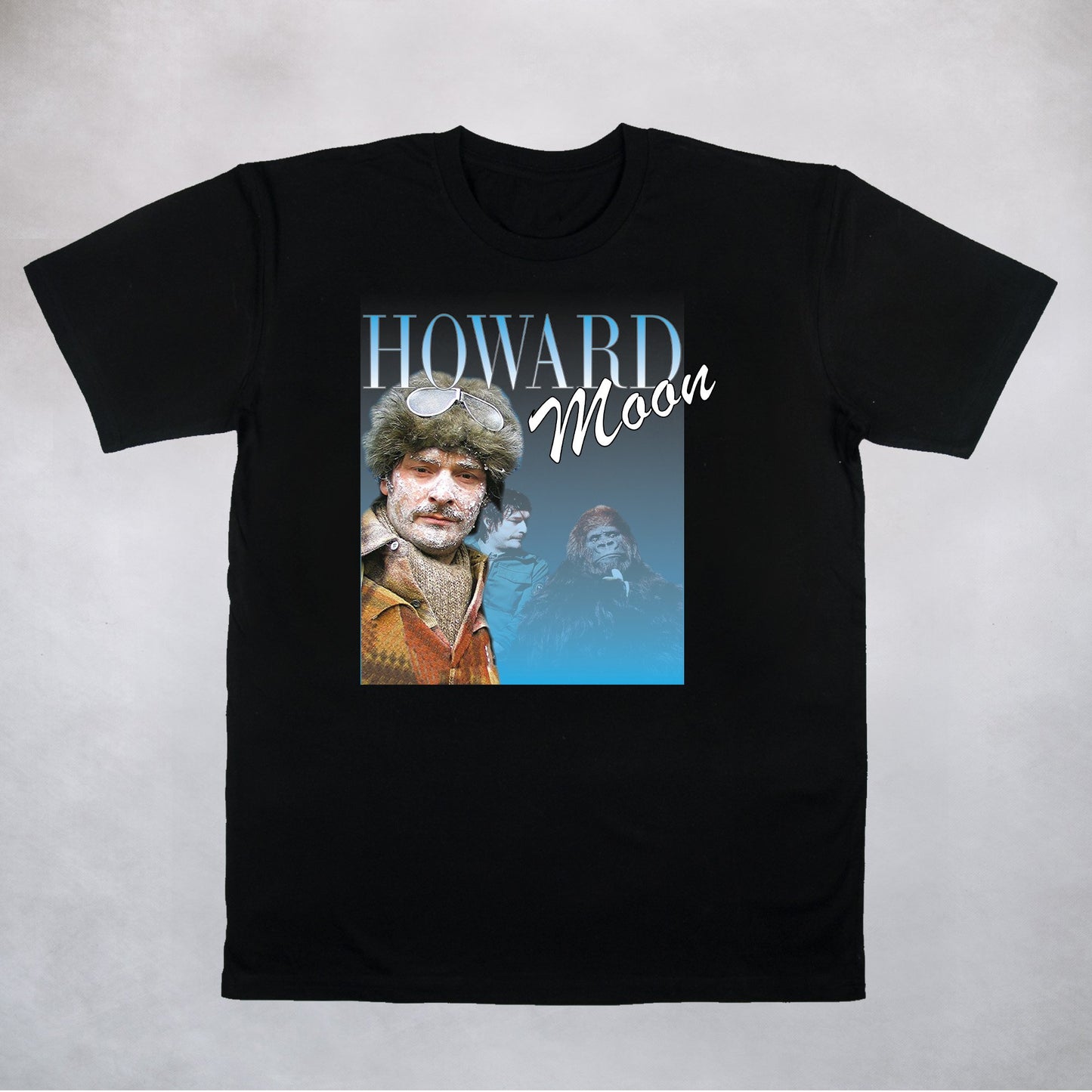 Classy Duds Short Sleeve T-Shirts S / Black / Standard Howard Moon Commemorative Classic Tee