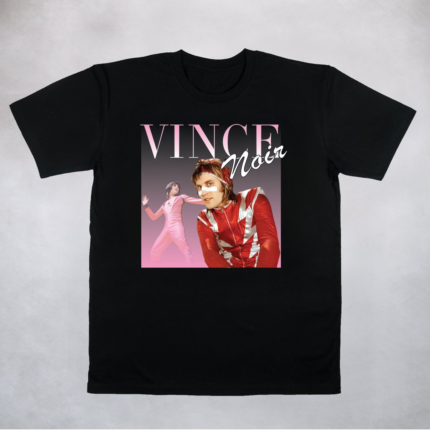 Classy Duds Short Sleeve T-Shirts S / Black / Standard Vince Noir Commemorative Classic Tee