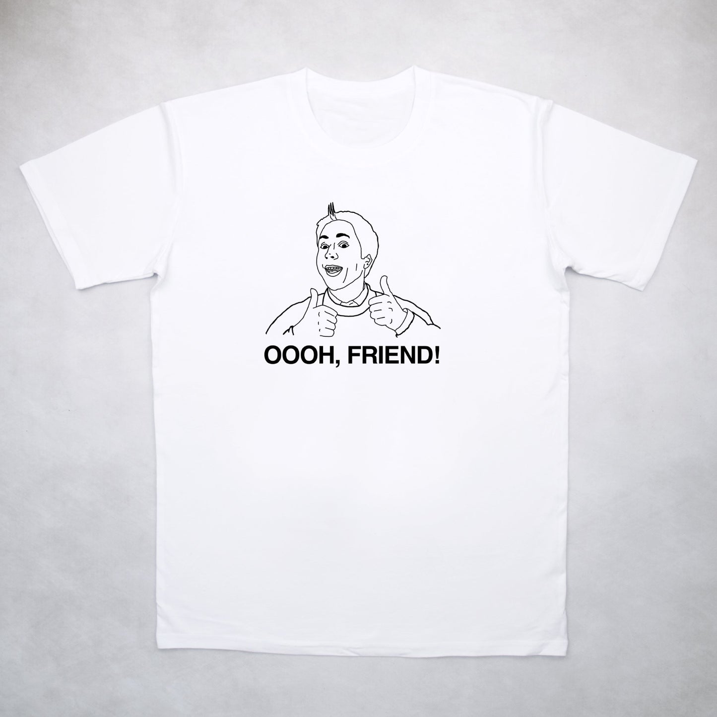 Classy Duds Short Sleeve T-Shirts Oooh Friend Tee