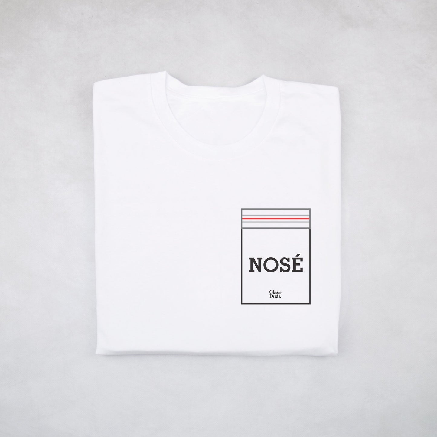 Classy Duds Short Sleeve T-Shirts S / Standard Nosé Pocket Tee