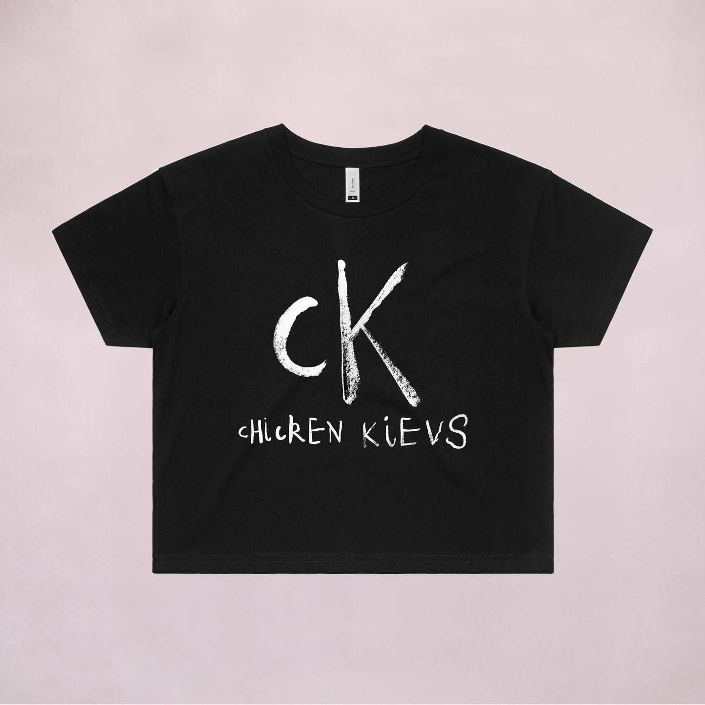 Ogo Merch Black / Extra Small Chicken Kievs Black Crop Tee