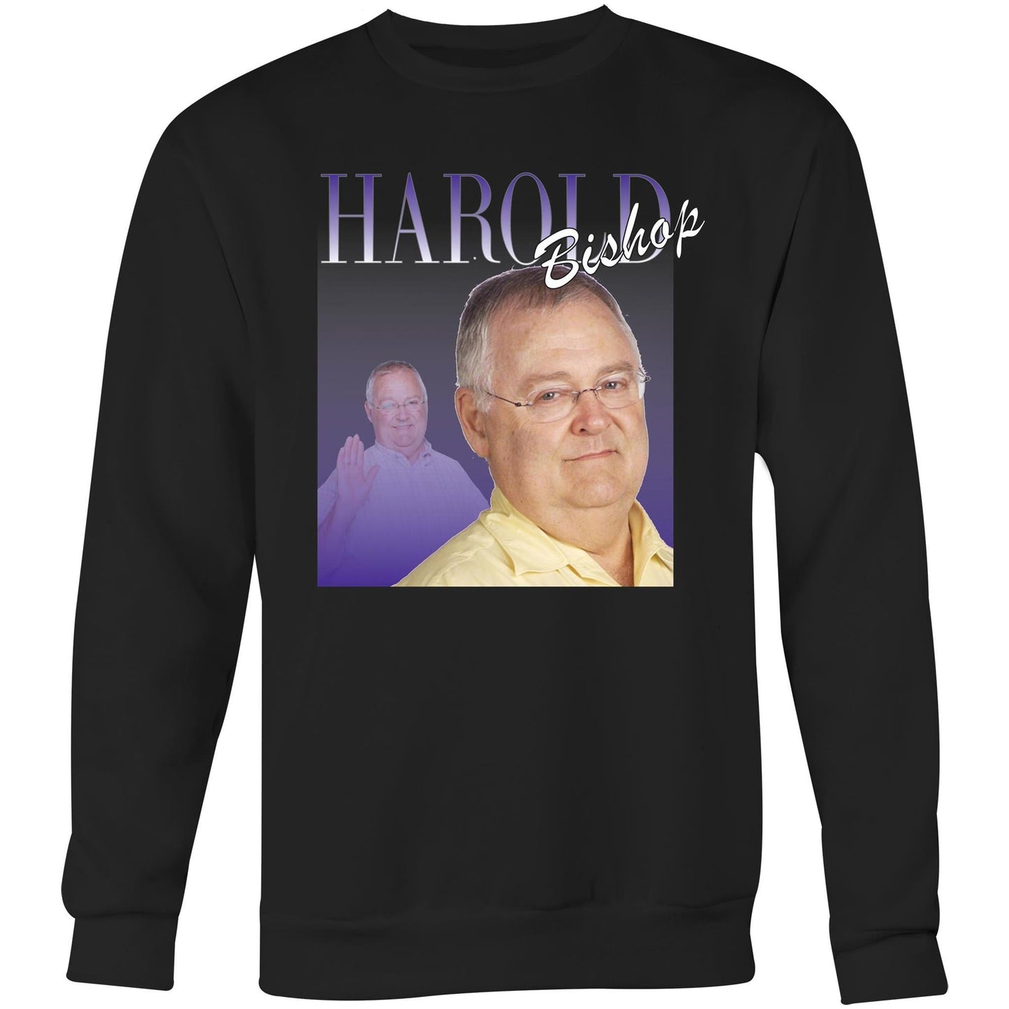 Ogo Merch Black / Extra Small Harold Bis - Crew Sweatshirt