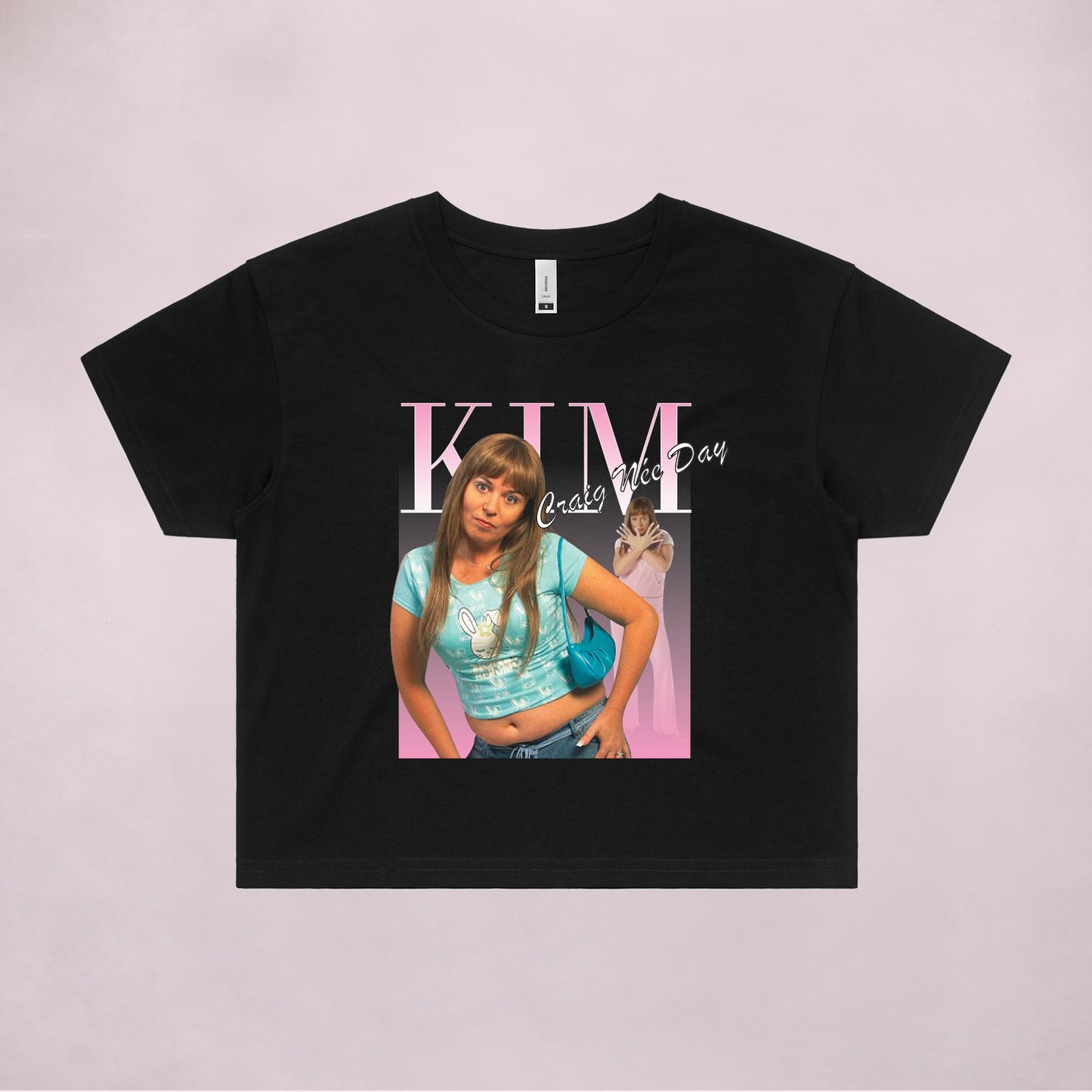 Ogo Merch Crop Tees Black / Extra Small Kim Craig Née Day Commemorative Black Crop Tee