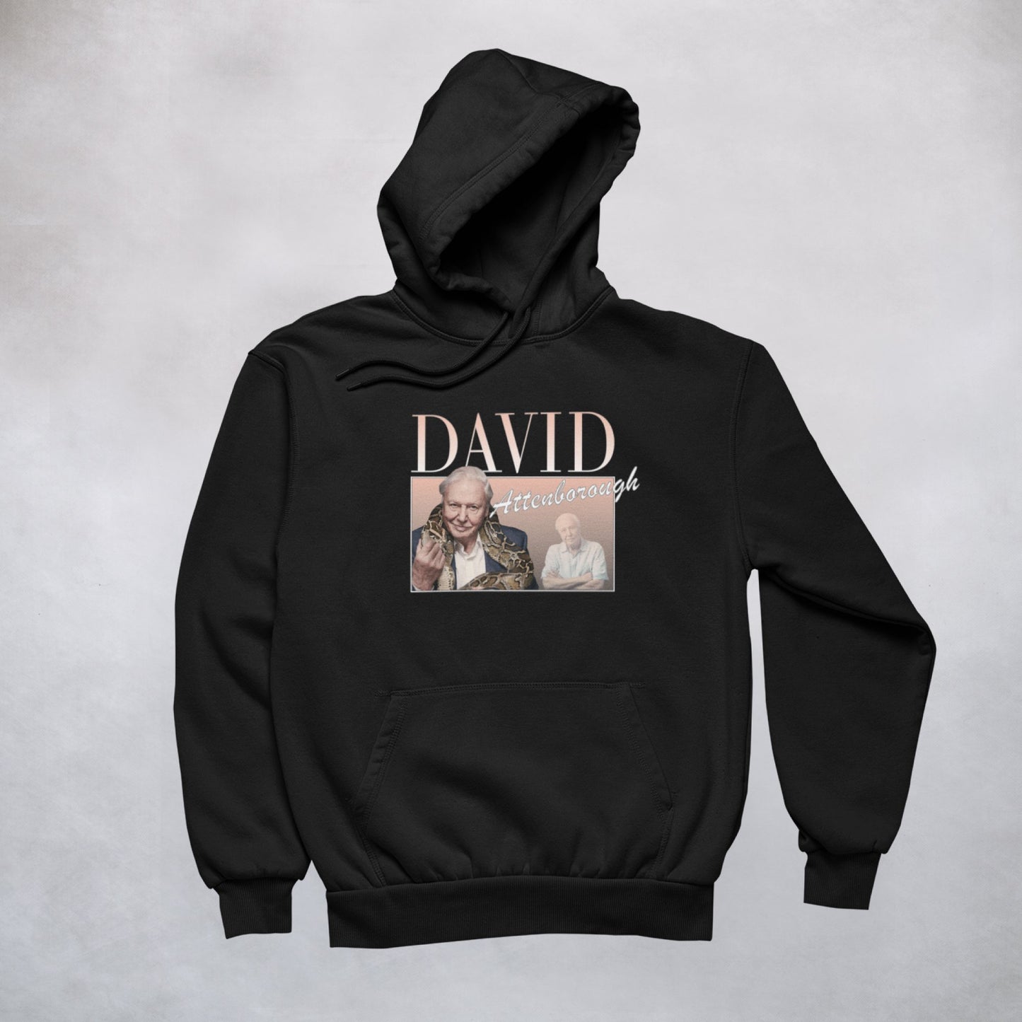 Ogo Merch Hoodie Black / XXS David Attenborough Commemorative Classics Hoodie
