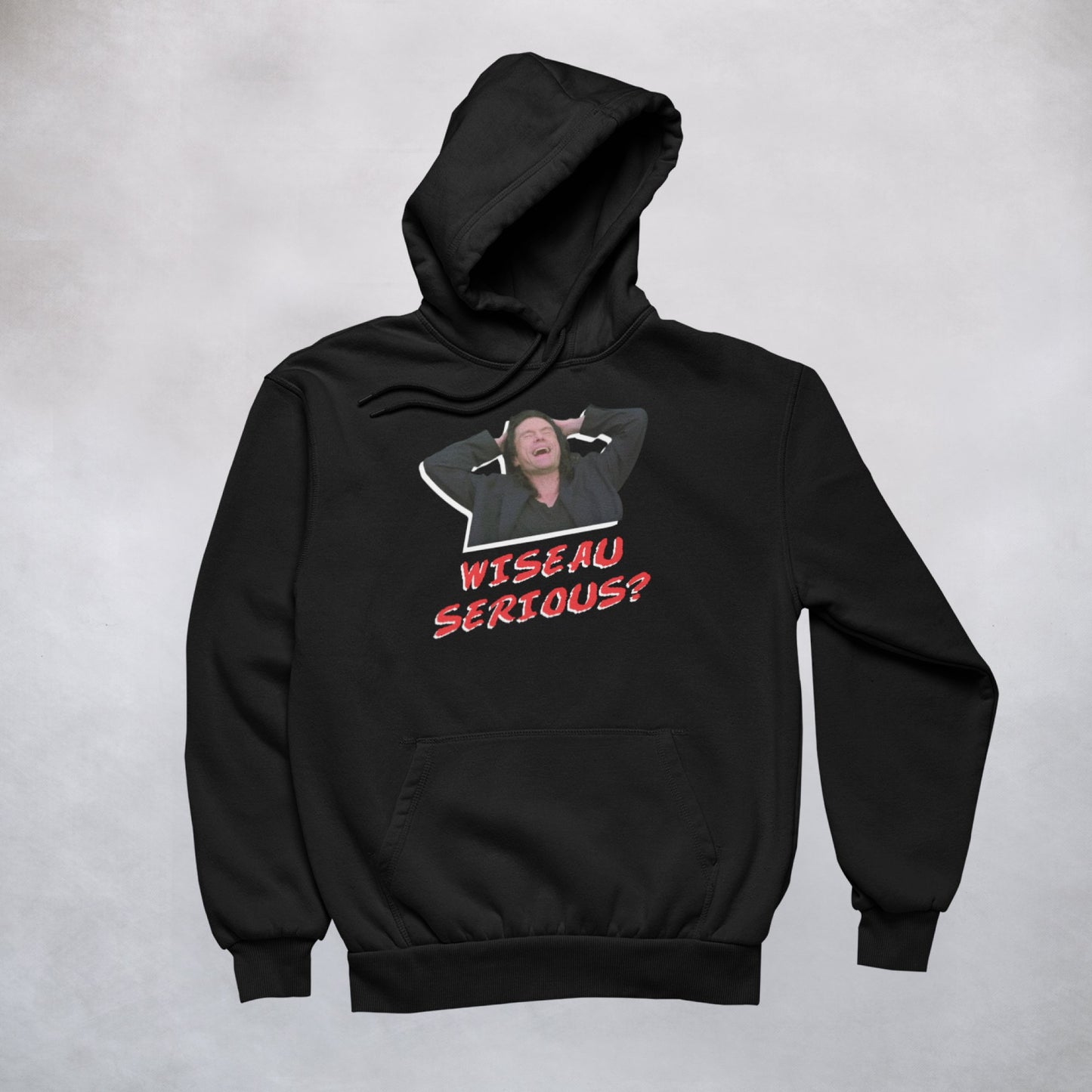 Ogo Merch Hoodie Black / XXS Wiseau Serious Hoodie