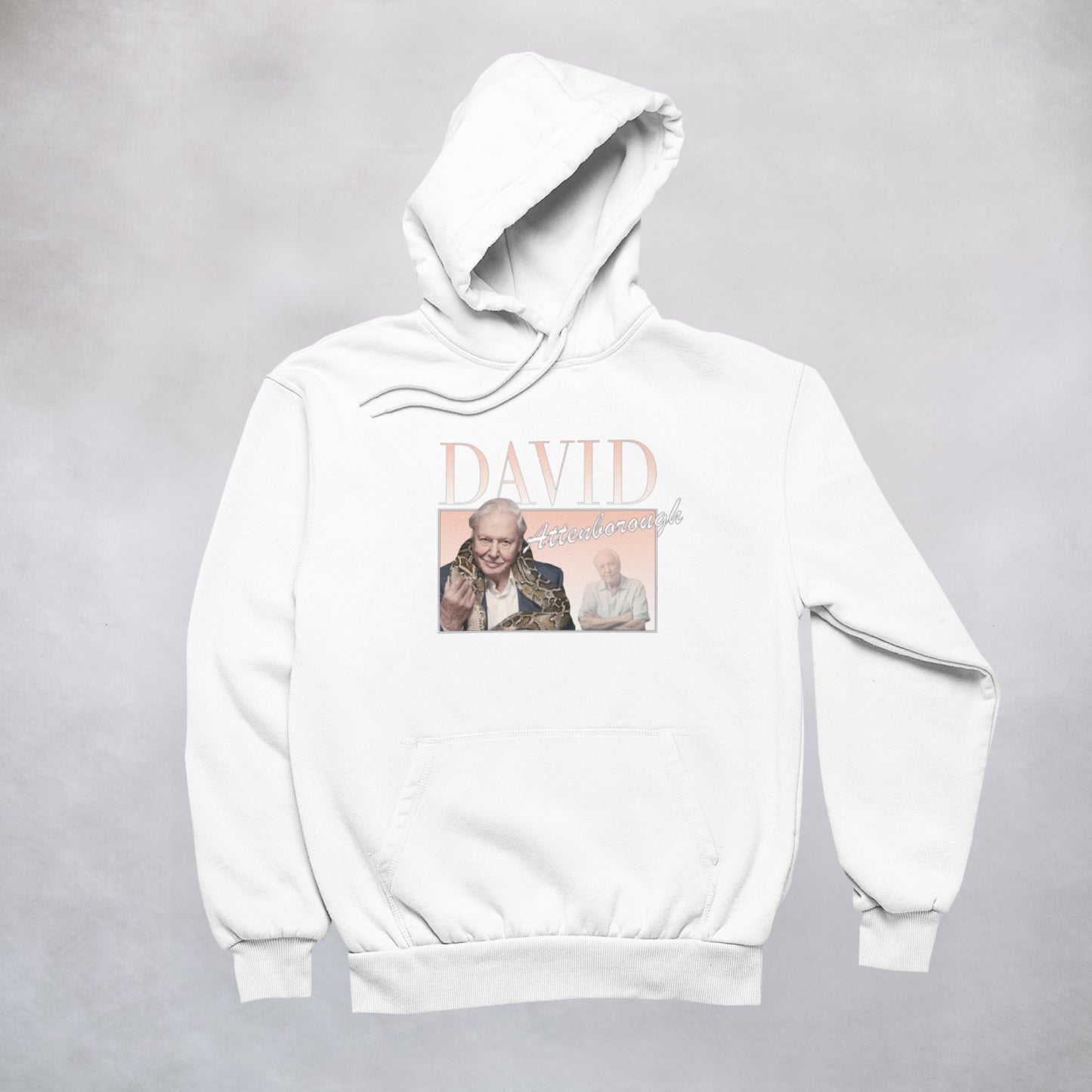 Ogo Merch Hoodie White / XXS David Attenborough Commemorative Classics Hoodie