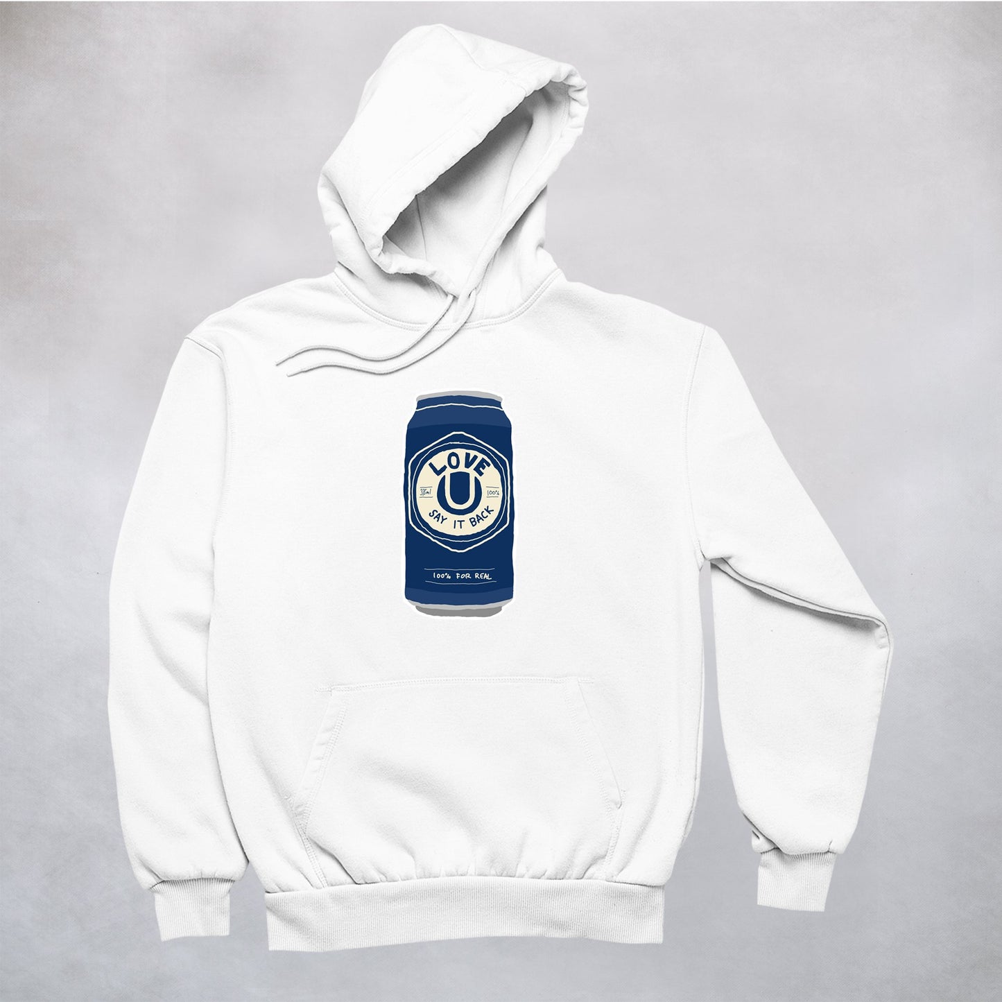 Ogo Merch Hoodie White / XXS Love U Hoodie
