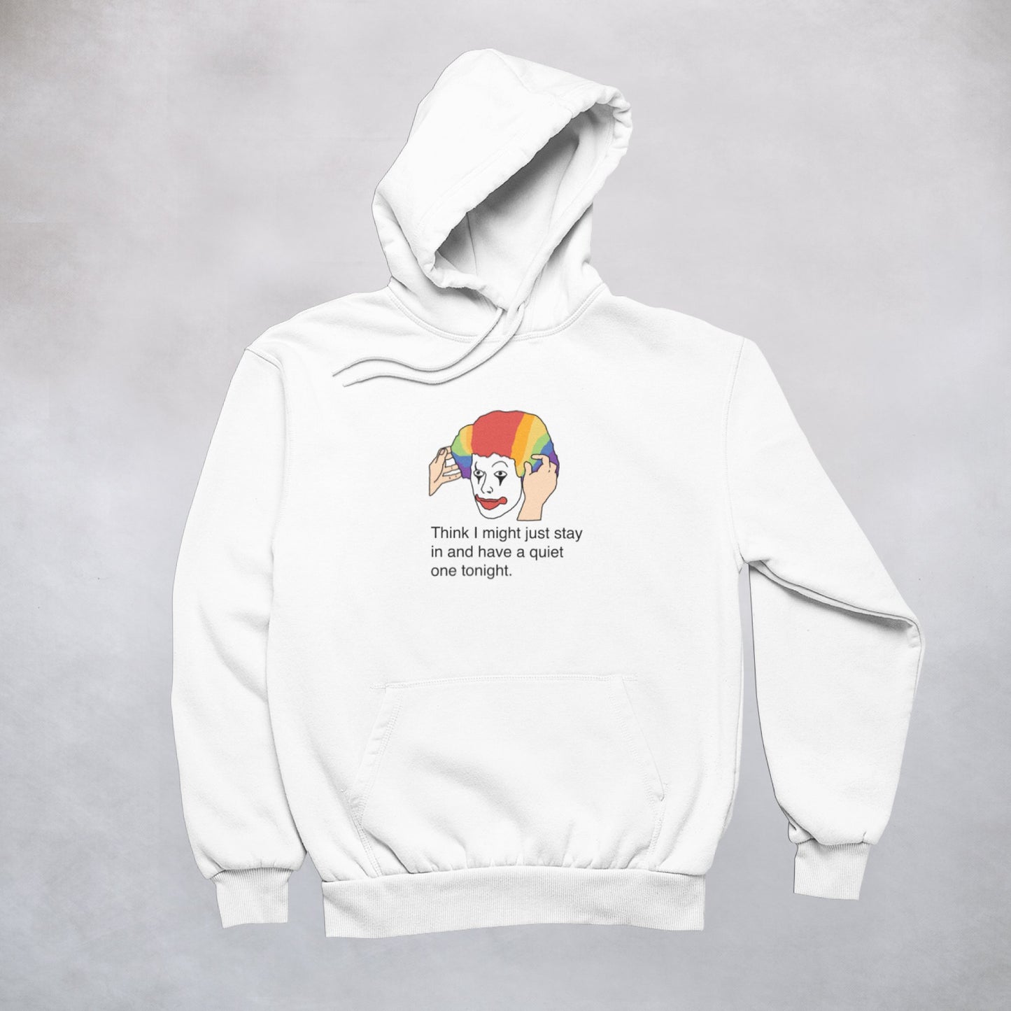 Ogo Merch Hoodie White / XXS Quiet One Hoodie