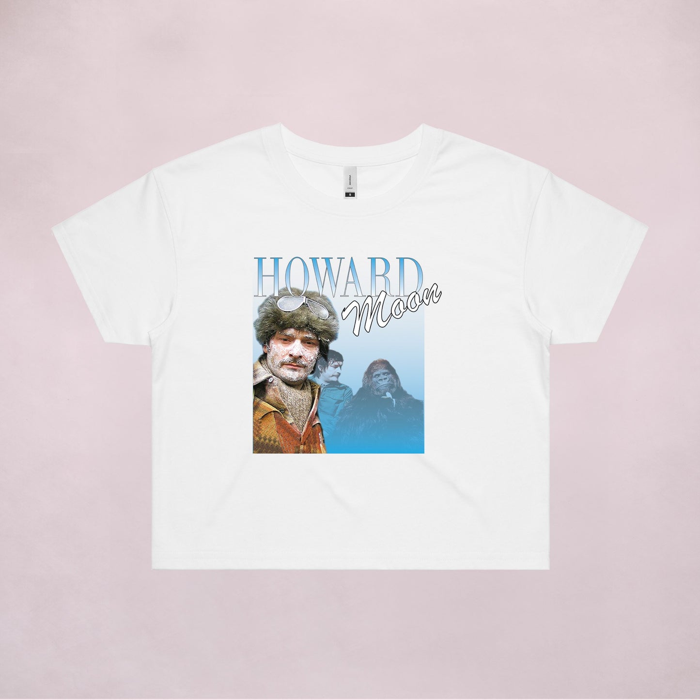 Ogo Merch White / Extra Small Howard Moon Commemorative Classic Crop Tee