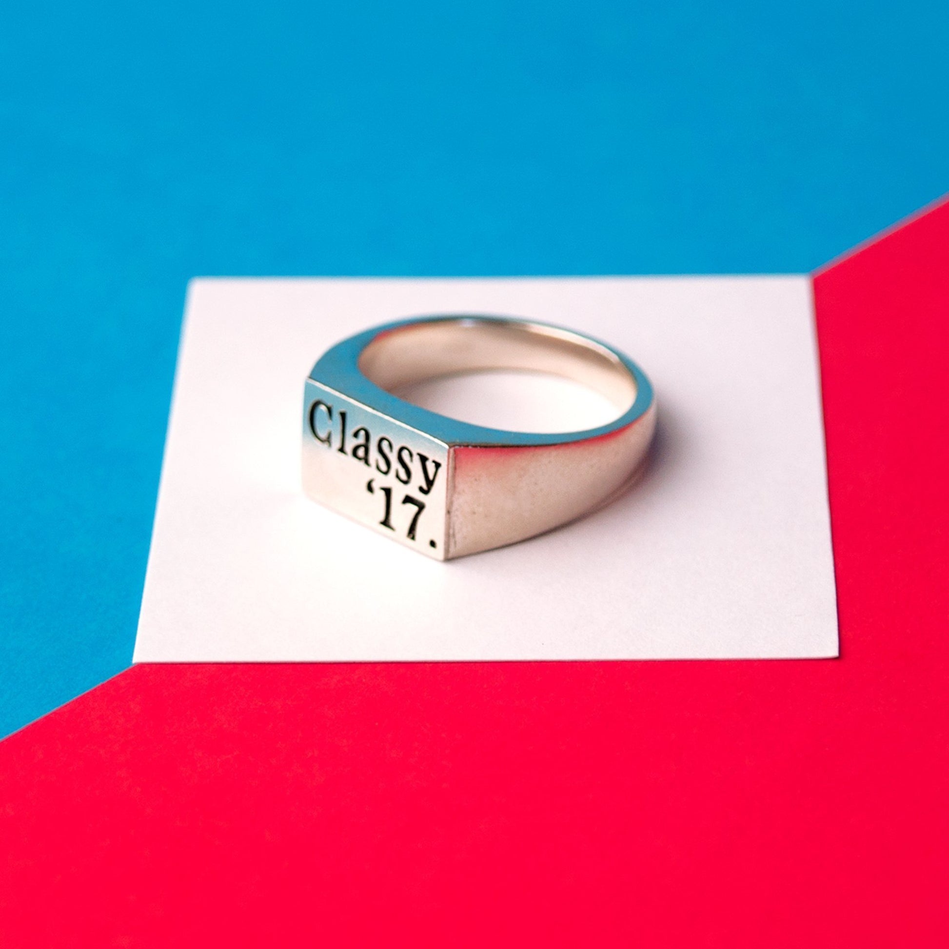 Classy Duds Rings Class of 2017 Ring