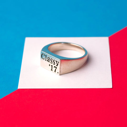 Classy Duds Rings Class of 2017 Ring