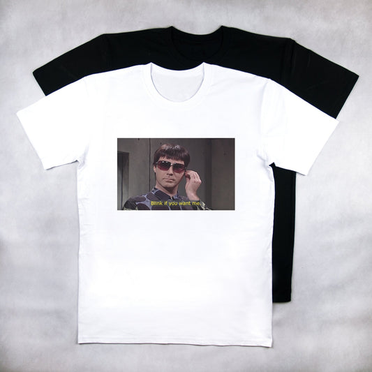 Classy Duds Short Sleeve T-Shirts Blink If You Want Me 2.0 Tee
