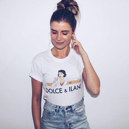 Classy Duds Short Sleeve T-Shirts Dolce & Ilana Tee