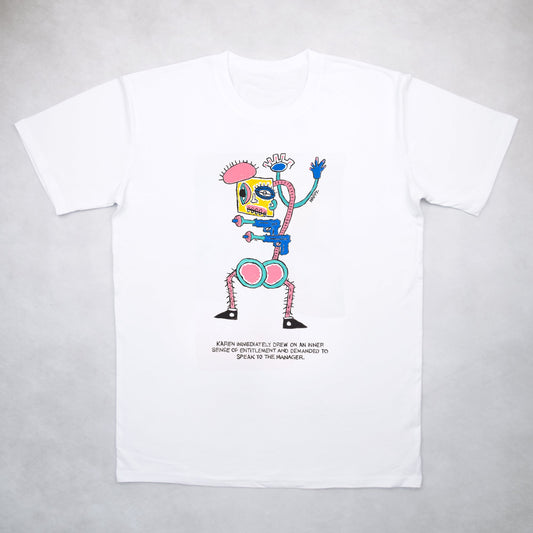 Classy Duds Short Sleeve T-Shirts Karen Tee by Happy Thrilmore
