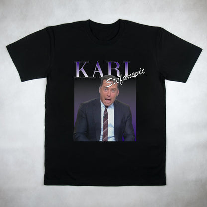 Classy Duds Short Sleeve T-Shirts Karl Stefanovic Commemorative Classic Tee