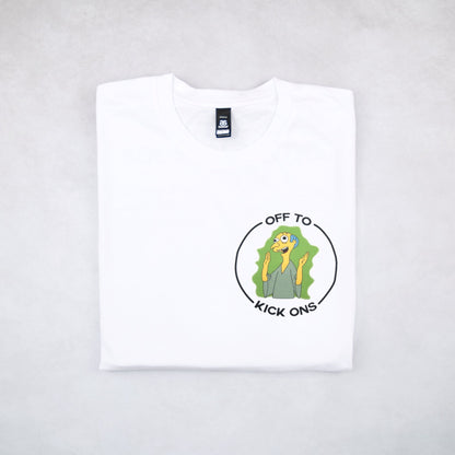 Classy Duds Short Sleeve T-Shirts Off To Kick Ons Tee