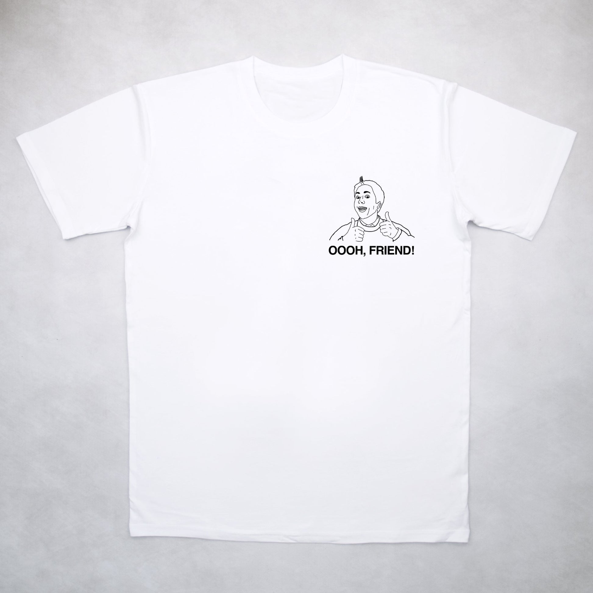 Classy Duds Short Sleeve T-Shirts Oooh Friend Tee