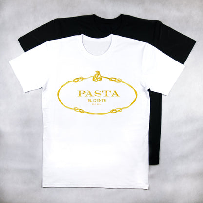 Classy Duds Short Sleeve T-Shirts Pasta Tee
