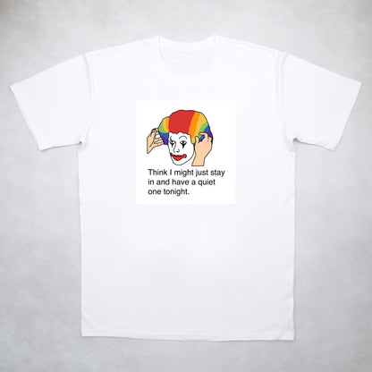 Classy Duds Short Sleeve T-Shirts Quiet One Tee