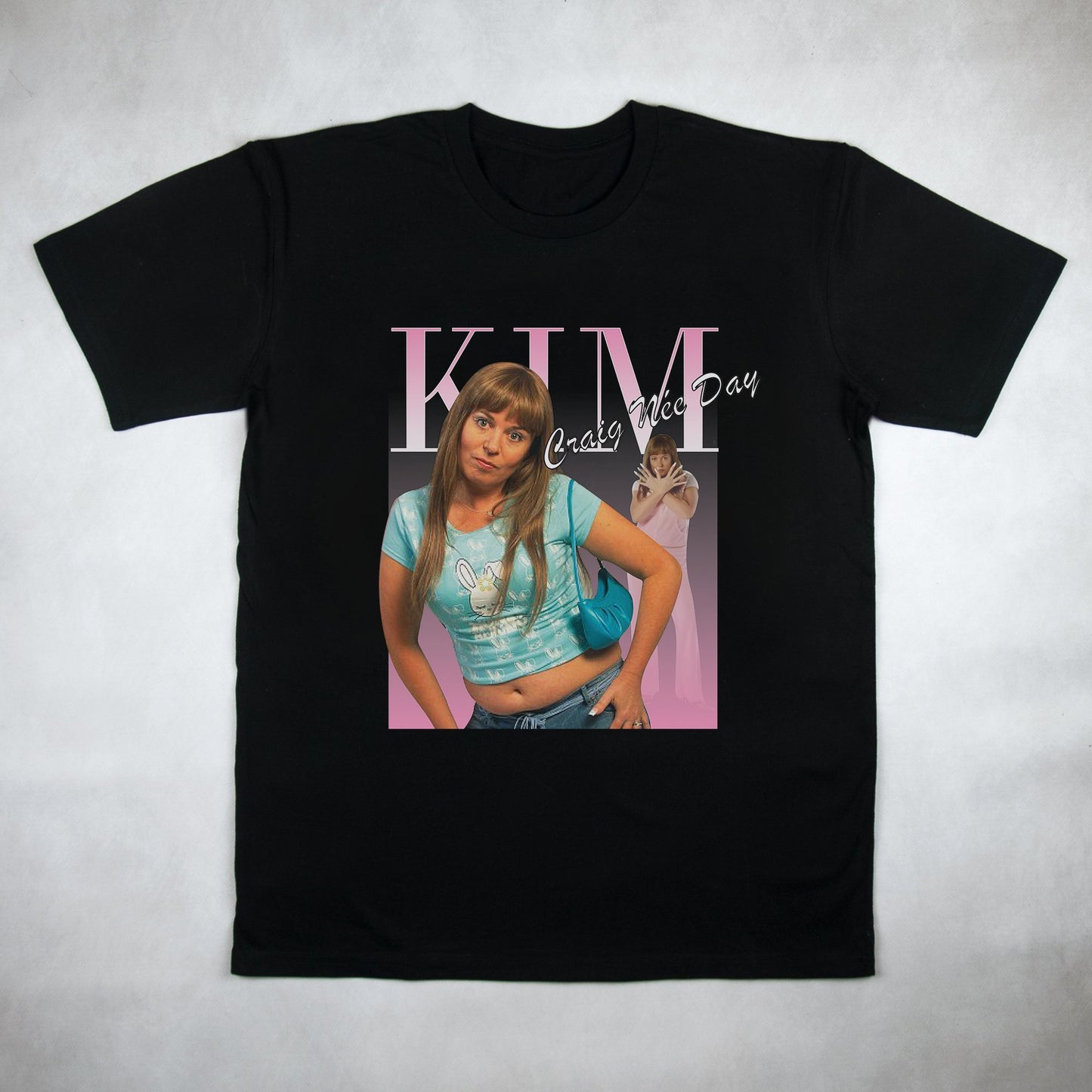 Classy Duds Short Sleeve T-Shirts S / Black / Standard Kim Craig Née Day Commemorative Classic Tee