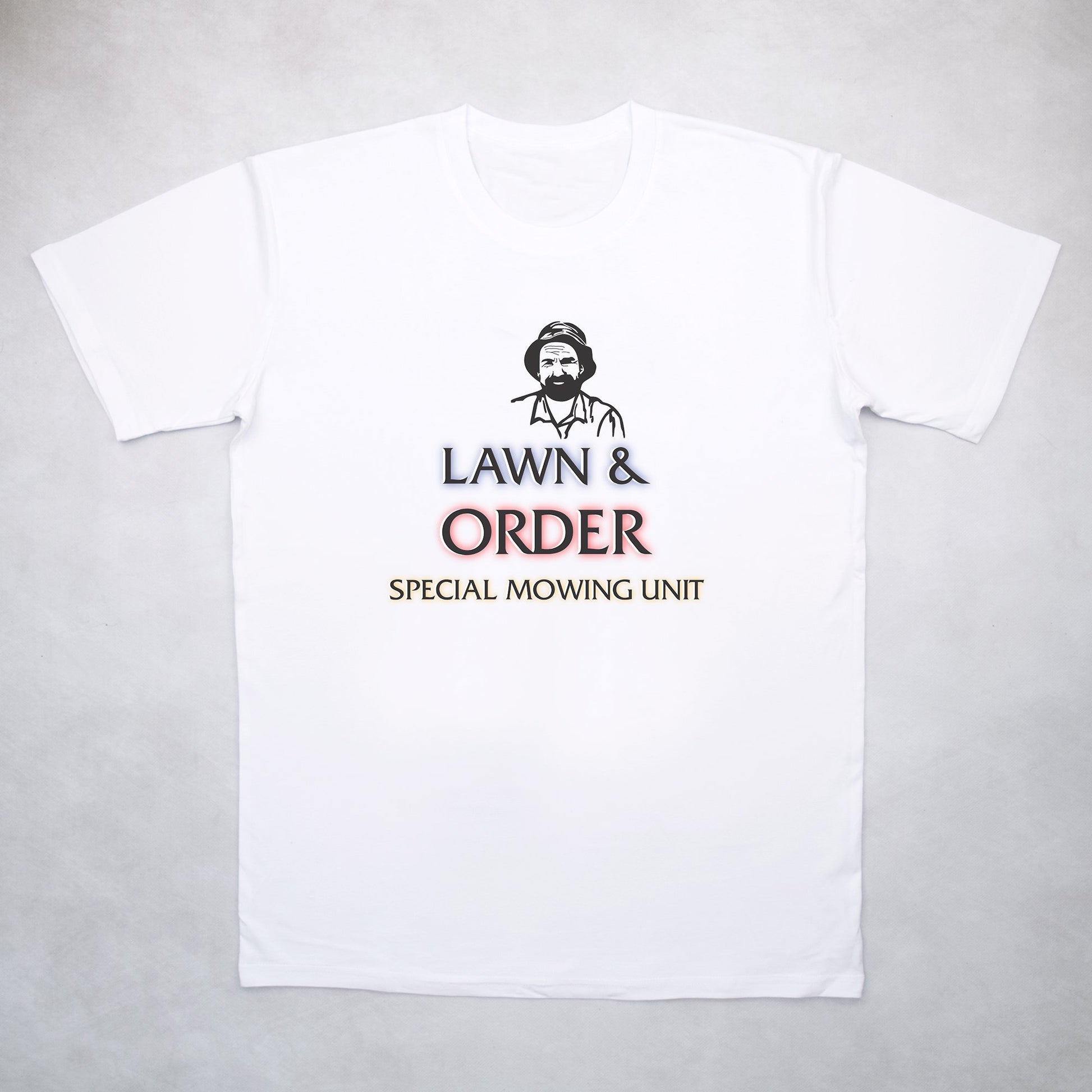 Classy Duds Short Sleeve T-Shirts S / Black / Standard Lawn & Order Tee