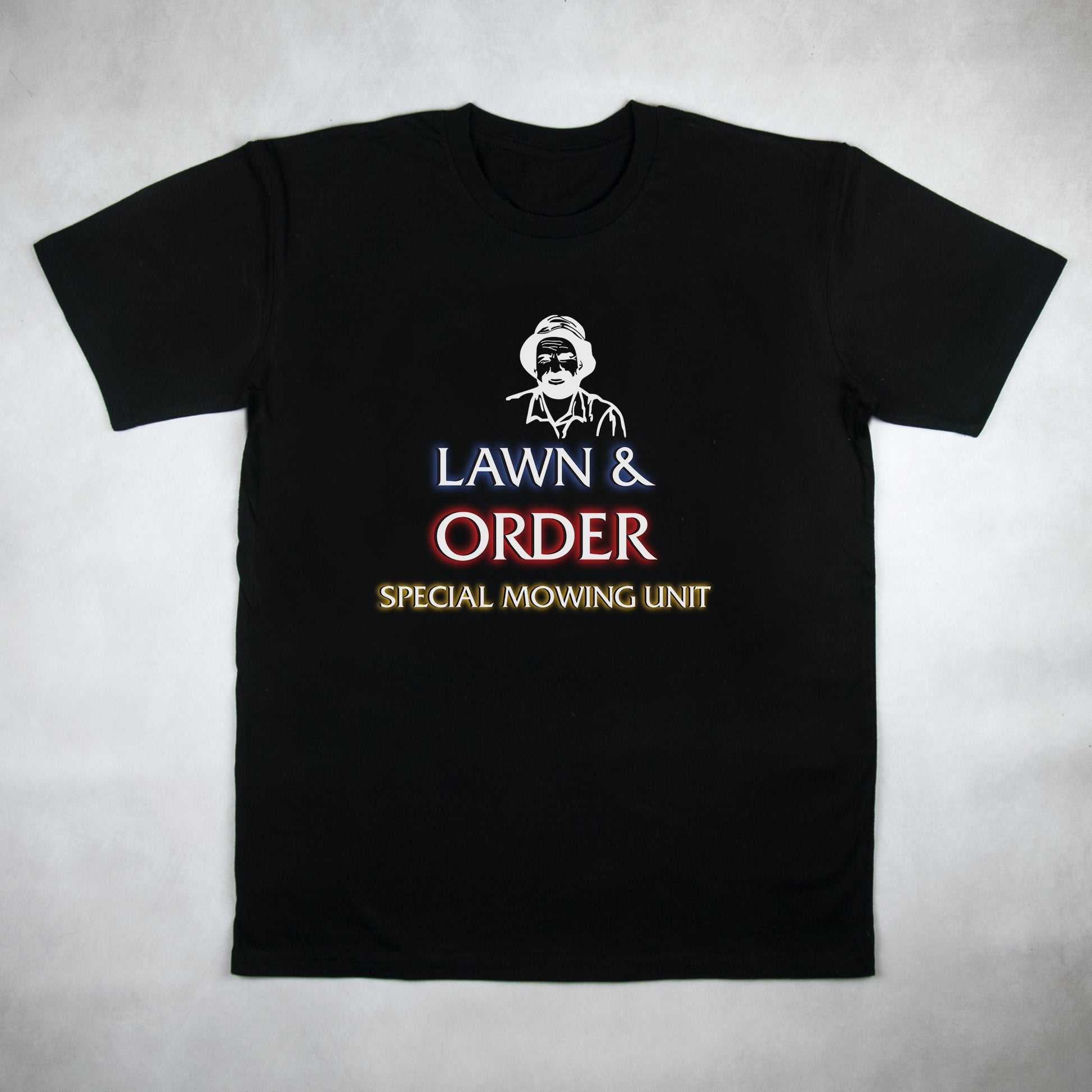 Classy Duds Short Sleeve T-Shirts S / Black / Standard Lawn & Order Tee