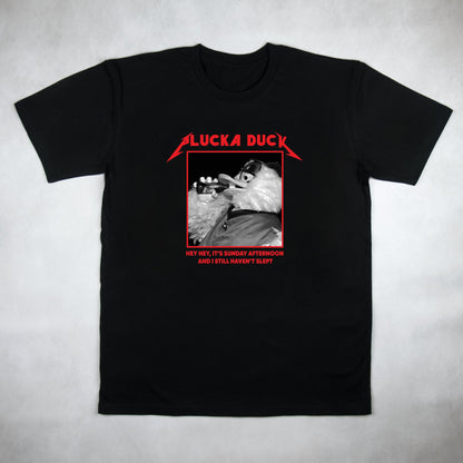 Classy Duds Short Sleeve T-Shirts S / Black / Standard Plucka Duck Tee