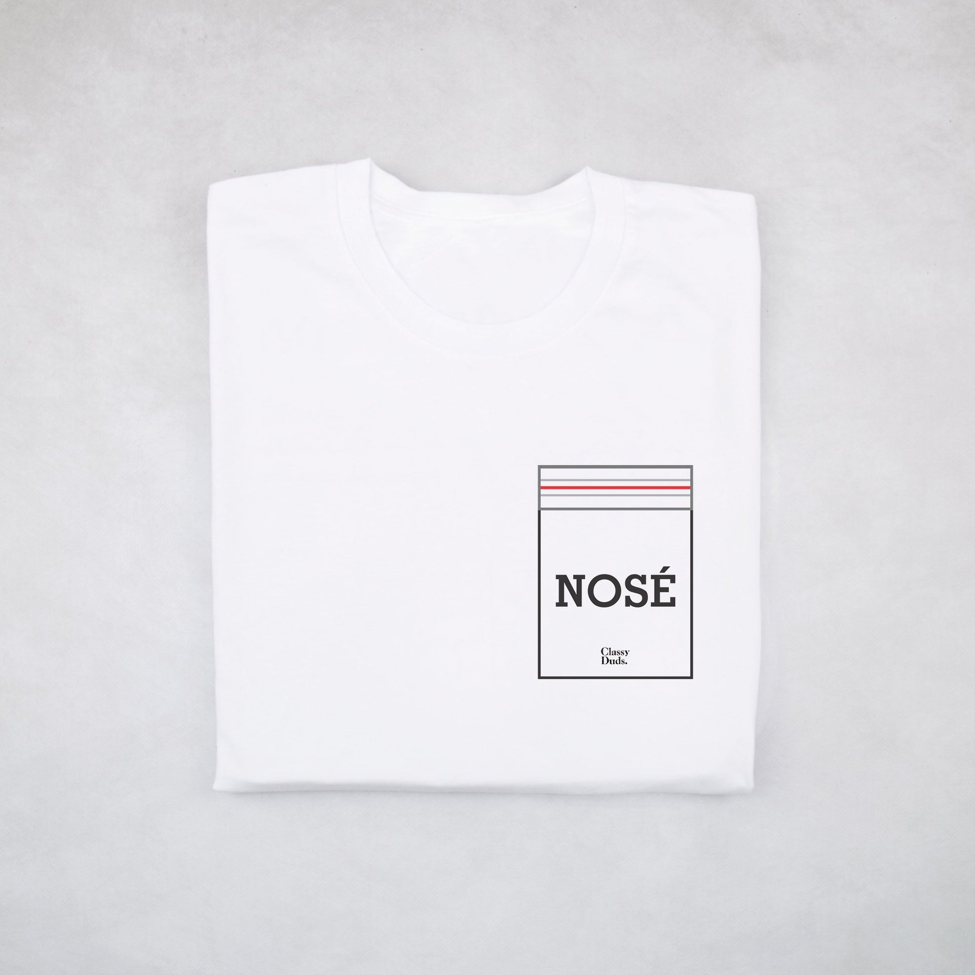 Classy Duds Short Sleeve T-Shirts S / Standard Nosé Pocket Tee