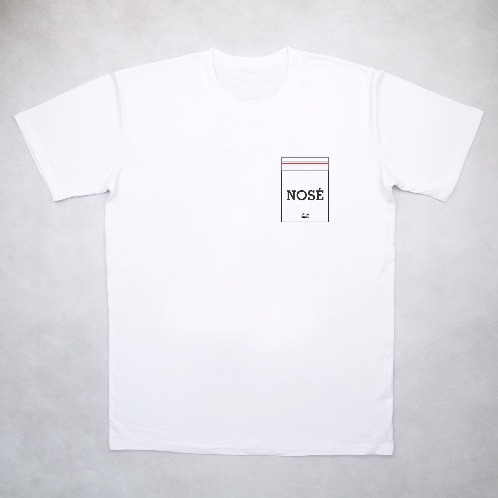 Classy Duds Short Sleeve T-Shirts S / Standard Nosé Pocket Tee