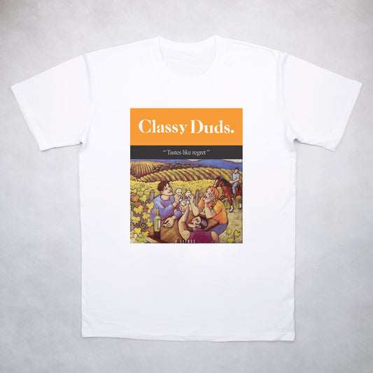 Classy Duds Short Sleeve T-Shirts S / Standard Sweet Fruity White Tee