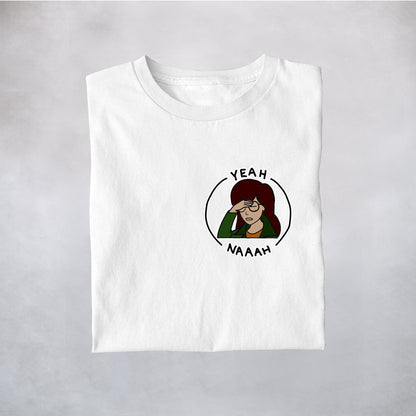 Classy Duds Short Sleeve T-Shirts S / White / Standard Daria Pocket Tee