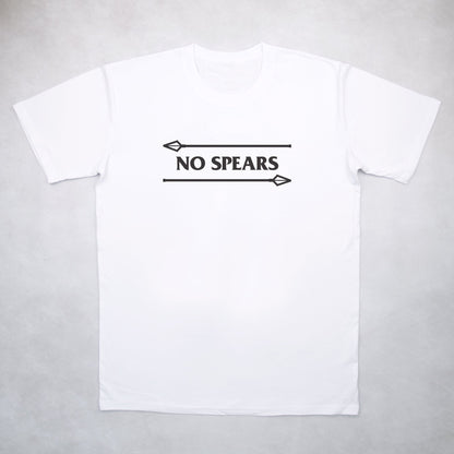Classy Duds Short Sleeve T-Shirts S / White / Standard No Spears Tee
