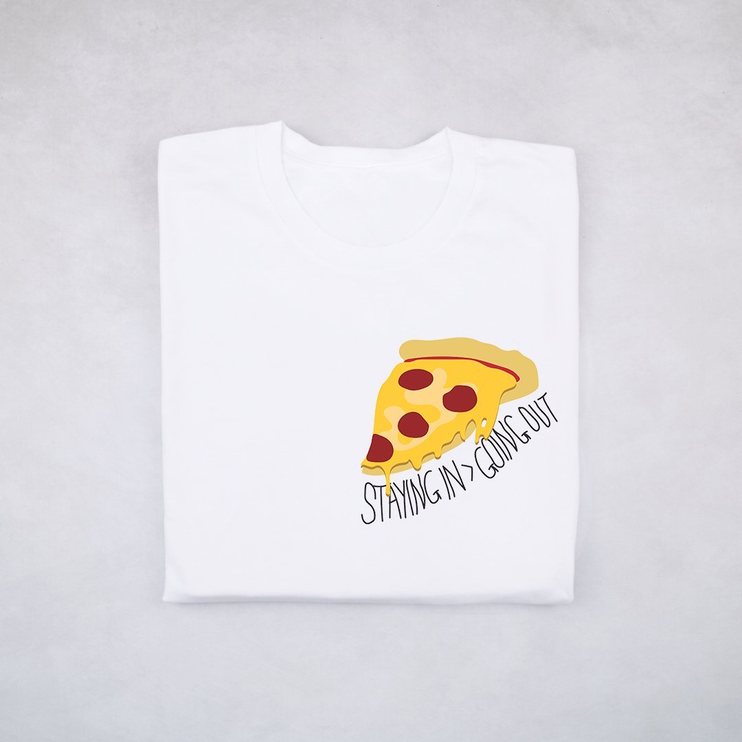 Classy Duds Short Sleeve T-Shirts Staying In > Going Out Tee