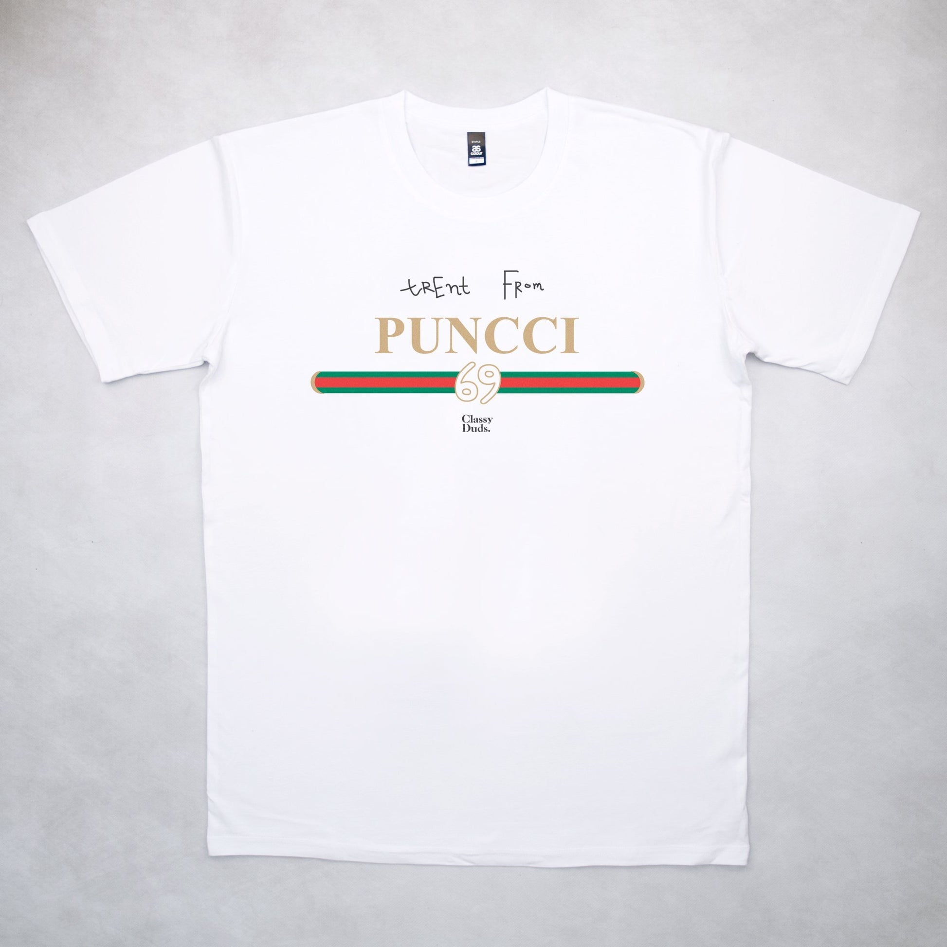 Classy Duds Short Sleeve T-Shirts Trent From Puncci Tee