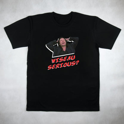 Classy Duds Short Sleeve T-Shirts Wiseau Serious Tee