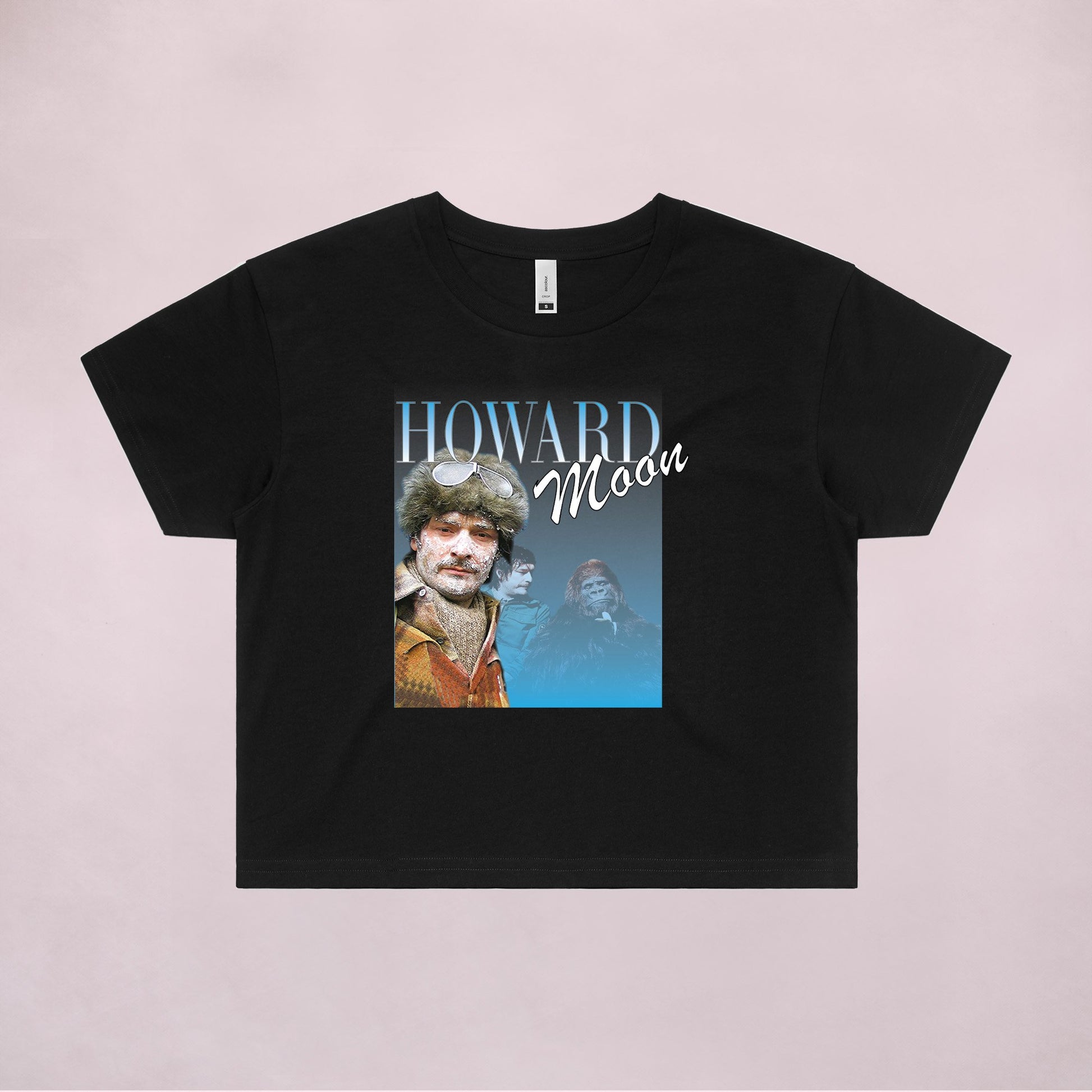 Ogo Merch Black / Extra Small Howard Moon Commemorative Classic Crop Tee
