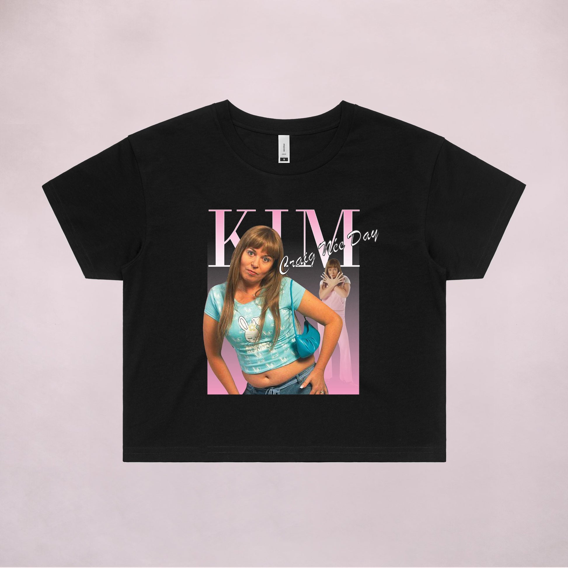 Ogo Merch Crop Tees Black / Extra Small Kim Craig Née Day Commemorative Black Crop Tee