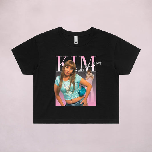 Ogo Merch Crop Tees Black / Extra Small Kim Craig Née Day Commemorative Black Crop Tee