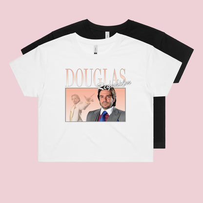 Ogo Merch Crop Tees Douglas Reynholm Commemorative Classic Crop Tee