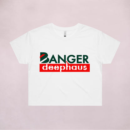 Ogo Merch Crop Tees White / Extra Small Banger Deephaus Crop Tee