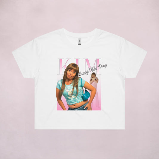 Ogo Merch Crop Tees White / Extra Small Kim Craig Née Day Commemorative White Crop Tee