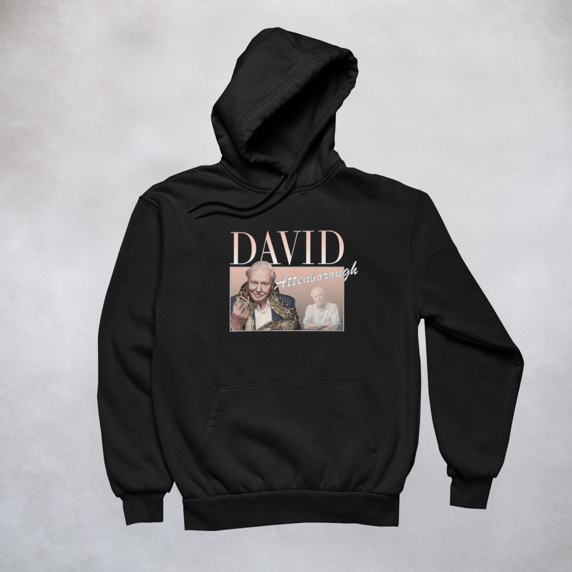 Ogo Merch Hoodie Black / XXS David Attenborough Commemorative Classics Hoodie