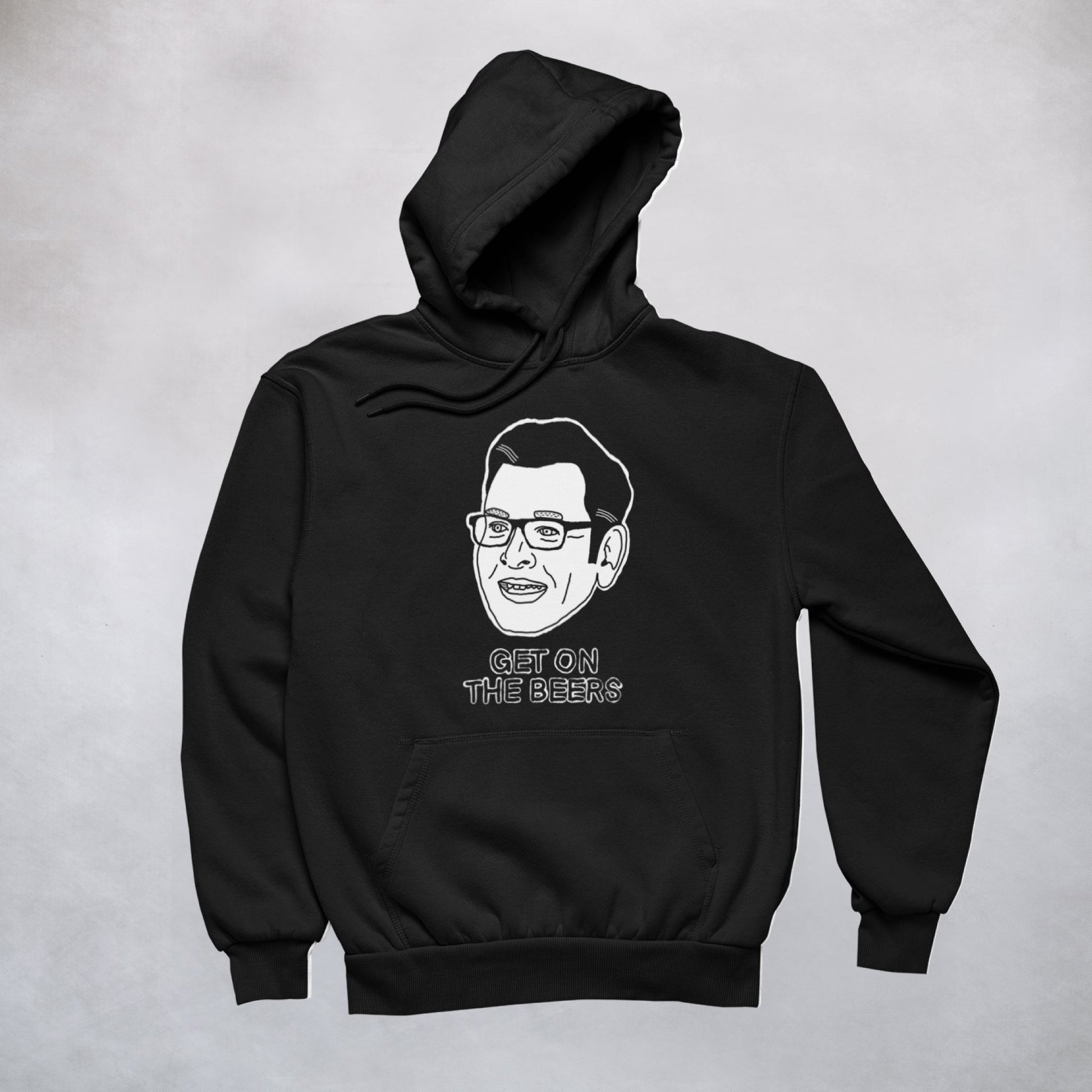 Ogo Merch Hoodie Black / XXS Get On The Beers Hoodie