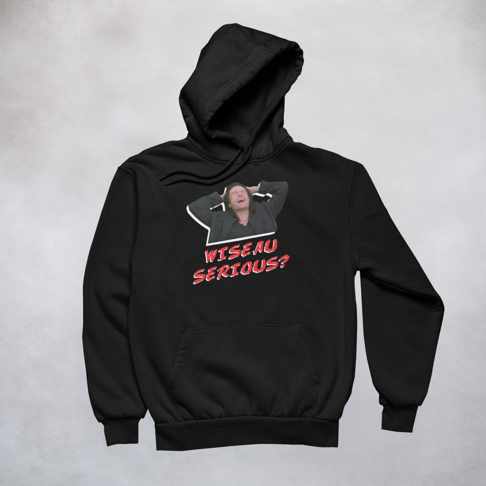 Ogo Merch Hoodie Black / XXS Wiseau Serious Hoodie