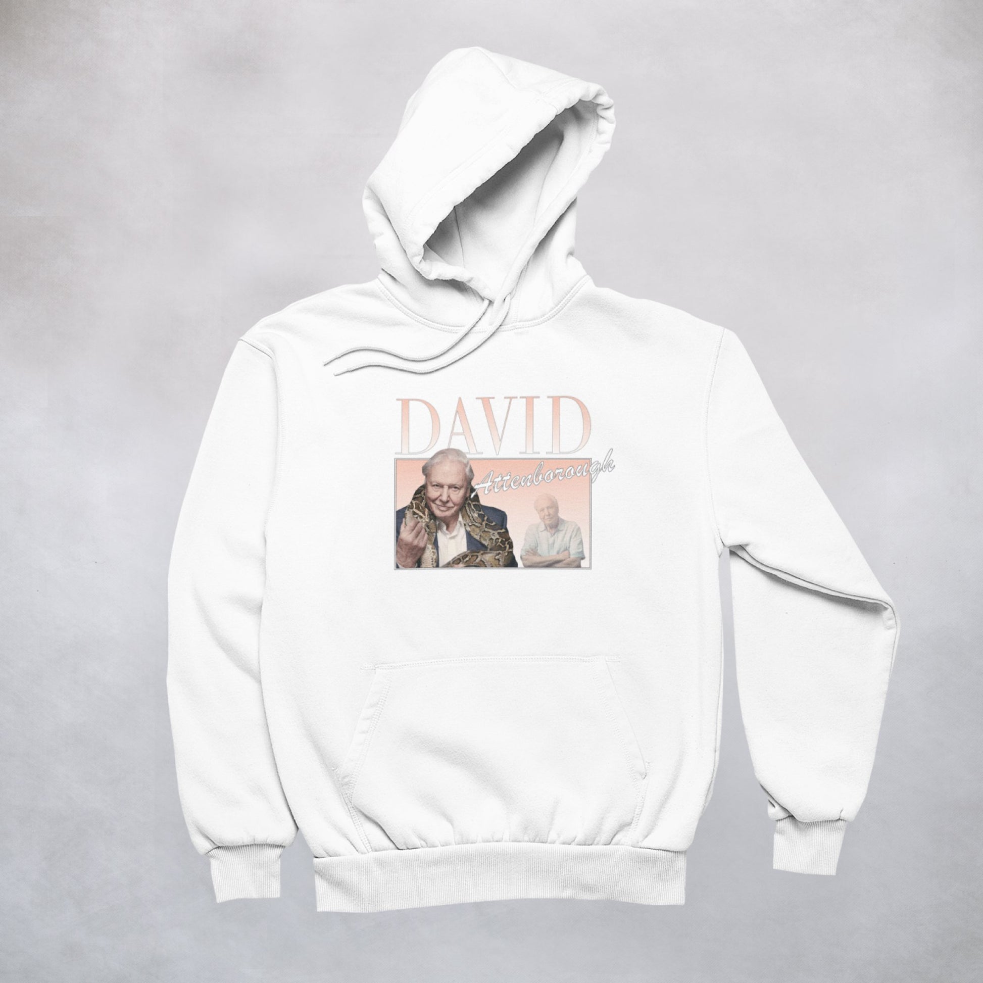 Ogo Merch Hoodie White / XXS David Attenborough Commemorative Classics Hoodie